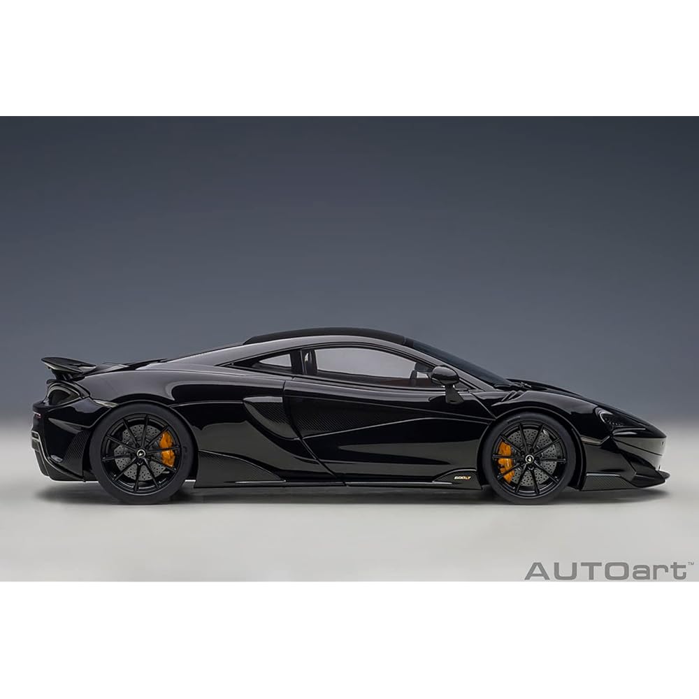AUTOart AUTOart 1/18 McLaren 600LT Black/Carbon Roof Finished Product 76081