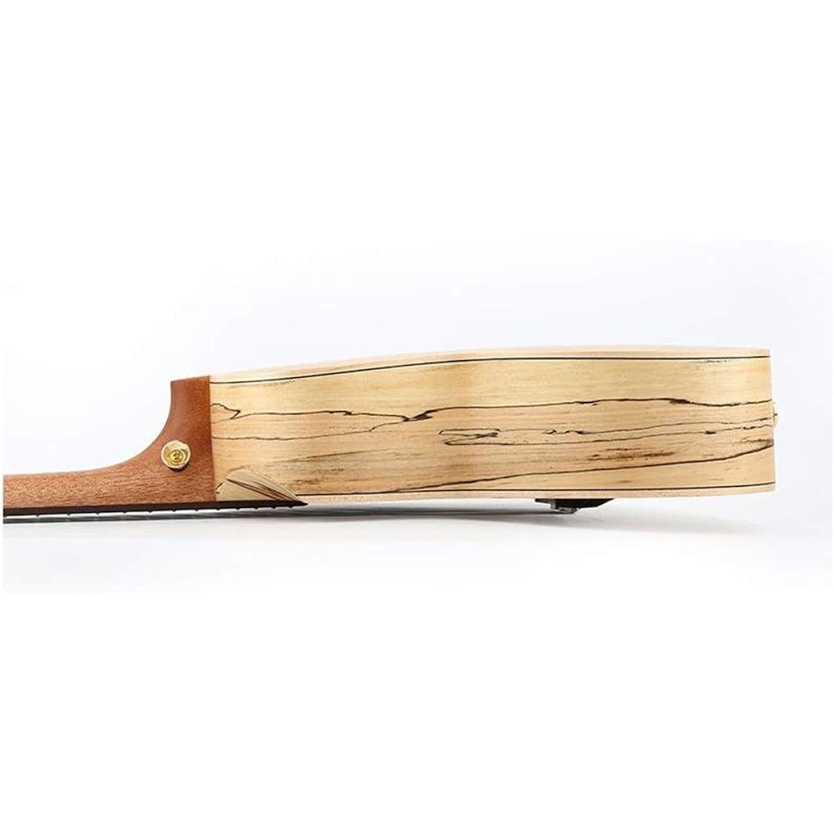 Ukulele 23 inch Wood Body Carbon Strings Concert Ukulele Uke Hawaii Kids Small Guitar with Gig Bag for Kids Adults Beginners with Ukulele Bag (Color: Wood, Size: 23 inches)