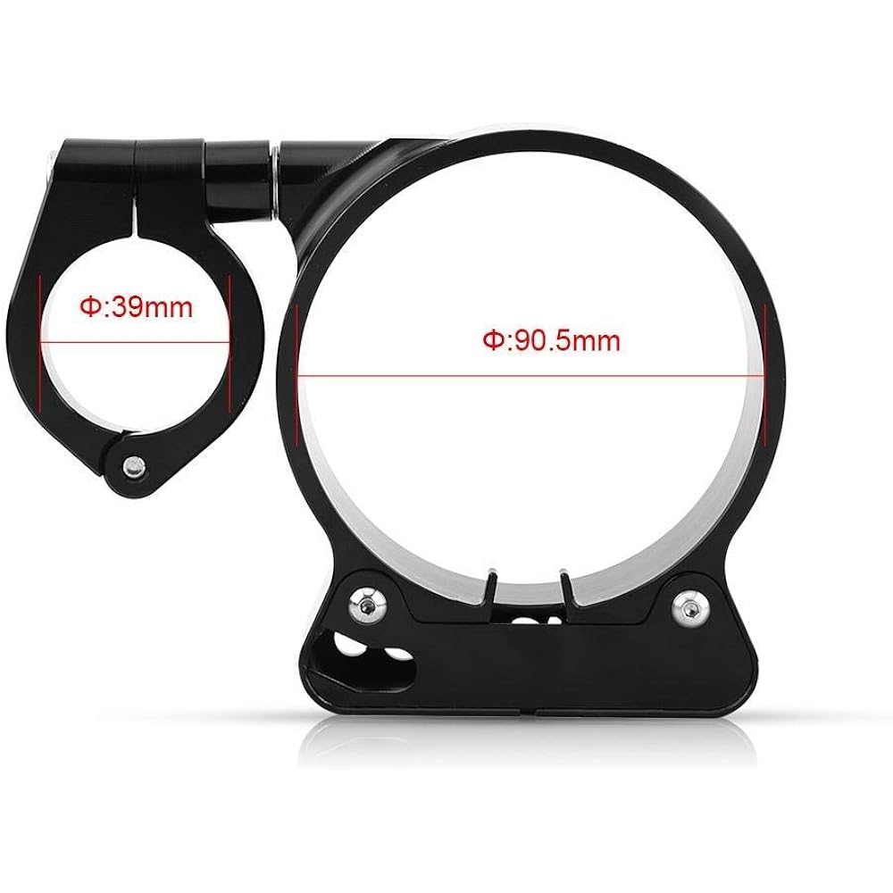 PLSUS Motorcycle Speedometer Side Mount Relocation Bracket Adjustment Odometer Mount Holder for Harley Sportster XL 883 1200 Black PL-9