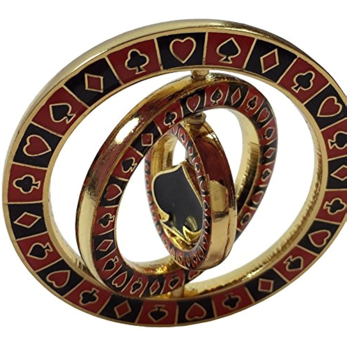 Triple Spinner (with Spade in center) Poker Weight
