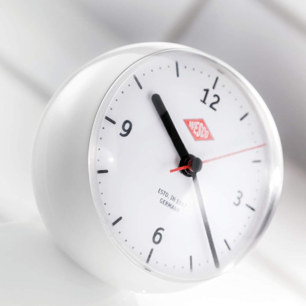 WESCO Wesco mini clock almond 322411-23 ø12.5 × h12cm