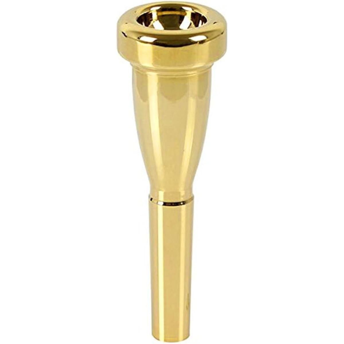 TraderPlus Copper Alloy Metal Trumpet Mouthpiece for Bach (5C Golden)
