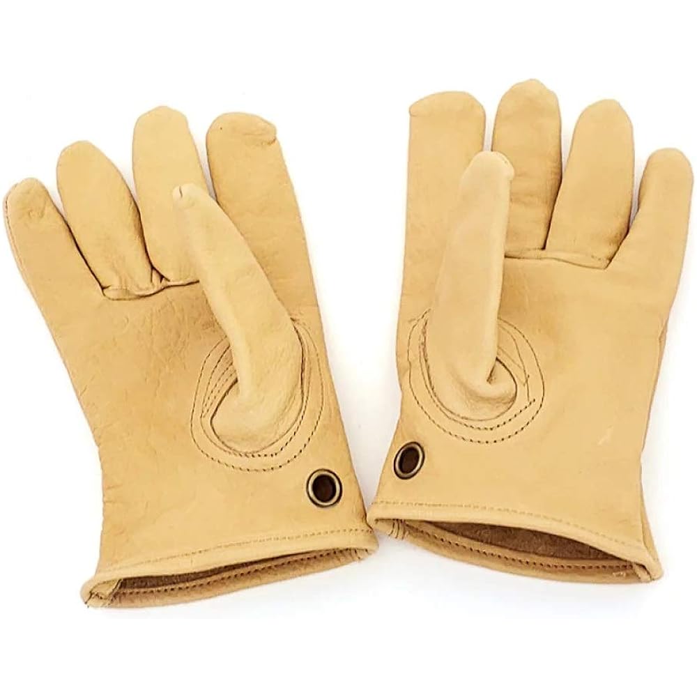 FIREBOX Leather Gloves [Japanese Genuine Product] Outdoor Camping BBQ Bushcraft Barbecue