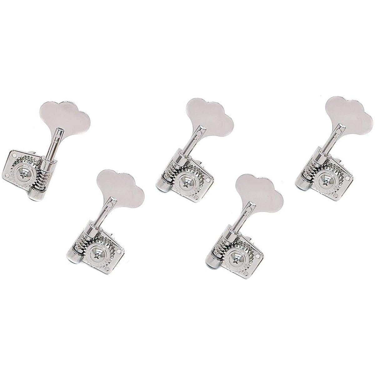 GOTOH 5-string bass tuning pegs GB528-5/L4+R1 Nickel