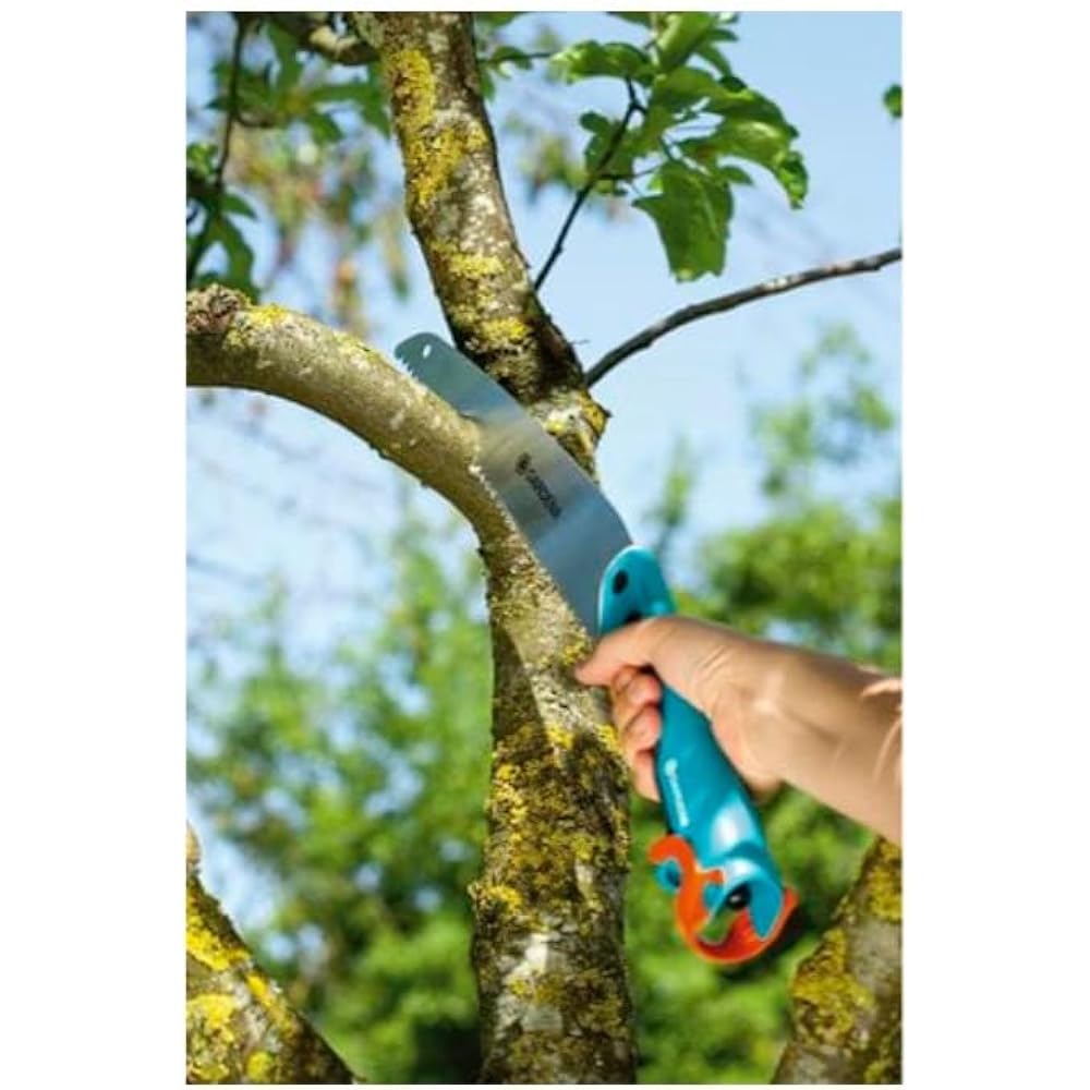 GARDENA Gardening Saw, Made in Germany, Turquoise, Blade Length 30cm, 300P 8745-20