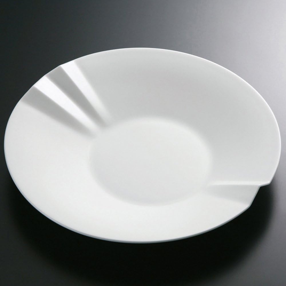 NARUMI Joel Robuchon Rim Soup Dish White 28cm 50920-5547 Made in Japan