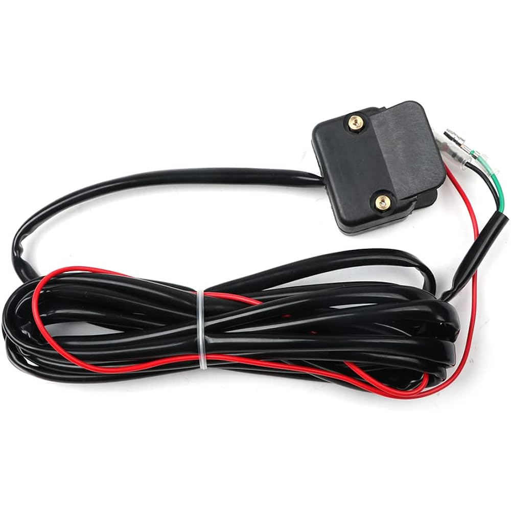 Heavy Duty Handlebar Control Line Winch Rocker Switch Handlebar Control Warns Against ATV-UTV