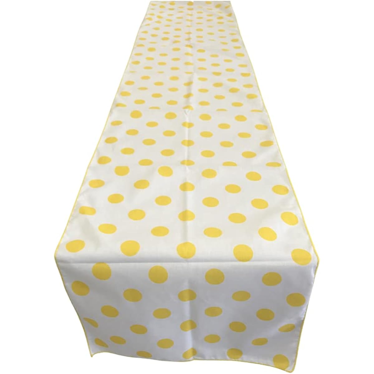 New Creations Fabric & Foam Inc Polka Dot Polycotton Table Runner 12" Wide x 108" Long