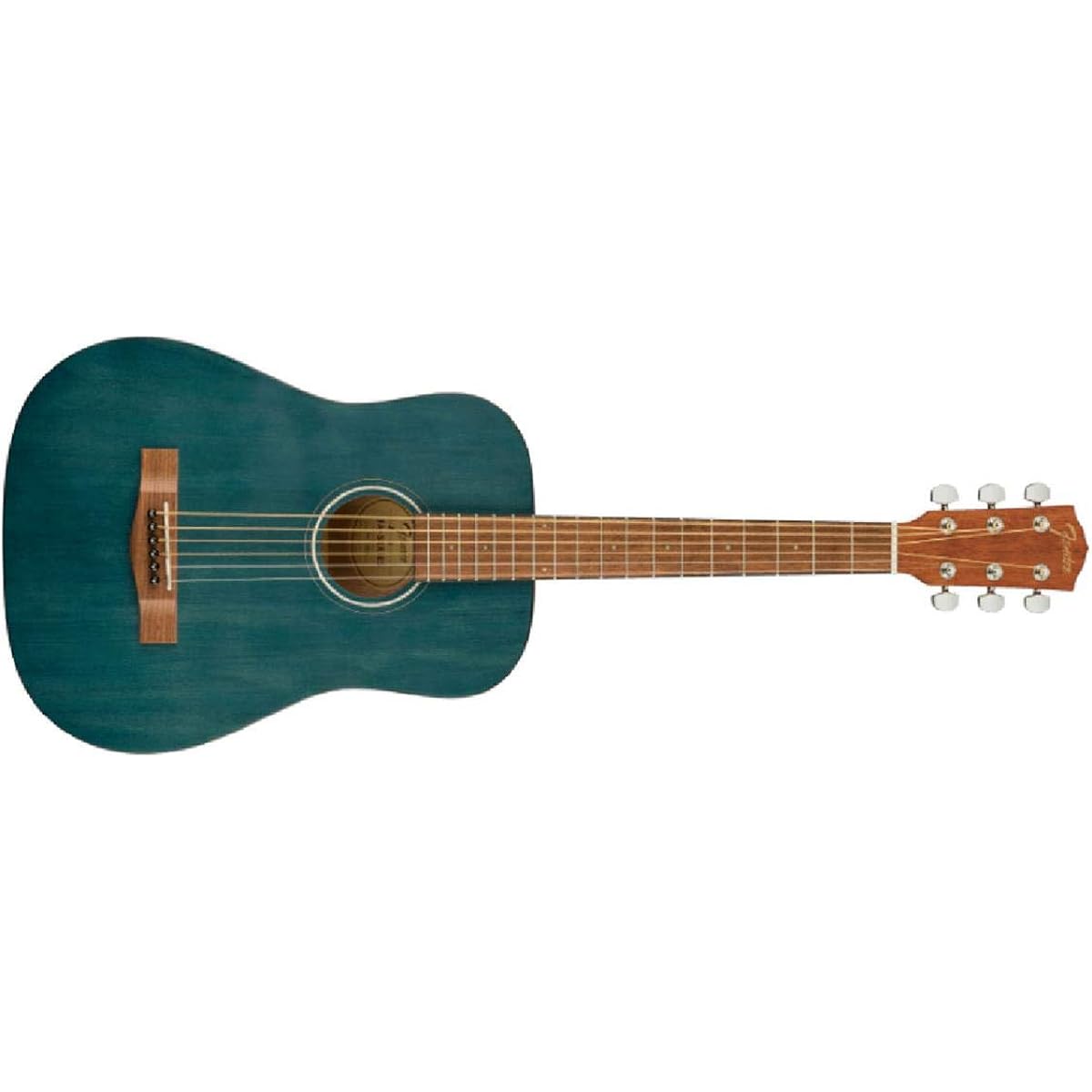 Fender 6 String Acoustic Guitar, Right, Blue (0971170187)