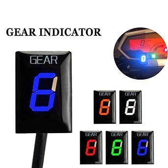 Speed Display Meter CB400F CBR400R CBF500 CBR300 VT750 CB1300 NC400X VFR800X CBF1000 F Fury 1-6 Speed Motorcycle Gear Display Indicator