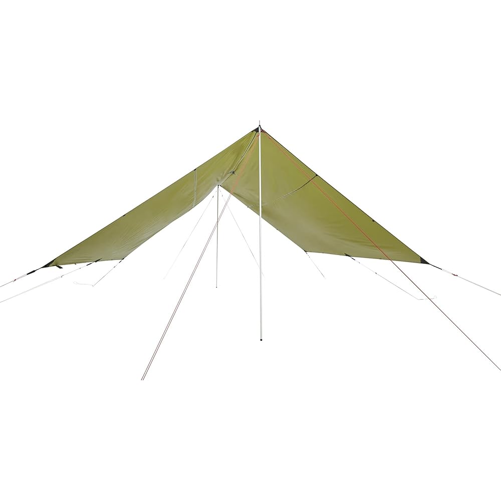 NORDISK Outdoor Camping Tarp VOSS 14 PU Dark Olive [Genuine Japanese Product] 127020