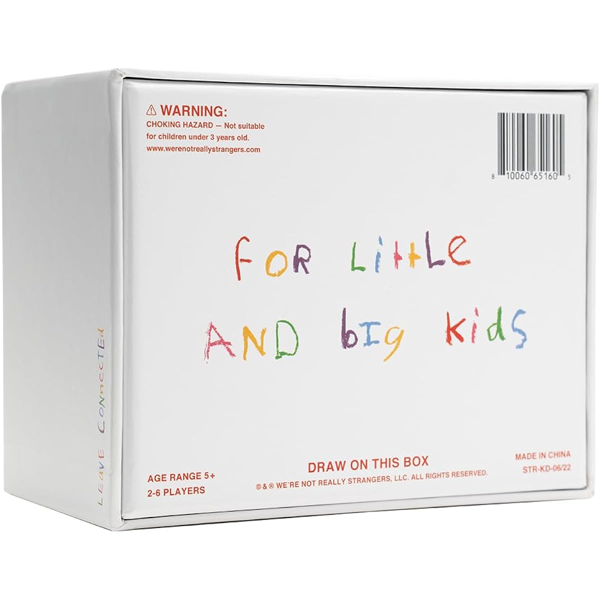 WE'RE NOT REALLY STRANGERS Kids Edition Card Game - 150 Conversation Cards for Kids, Adults, Teens, Couples and Strangers - Fun Family Party Card Game for Game Nights and Kids Parties, Ages 5+, 2-6 Players