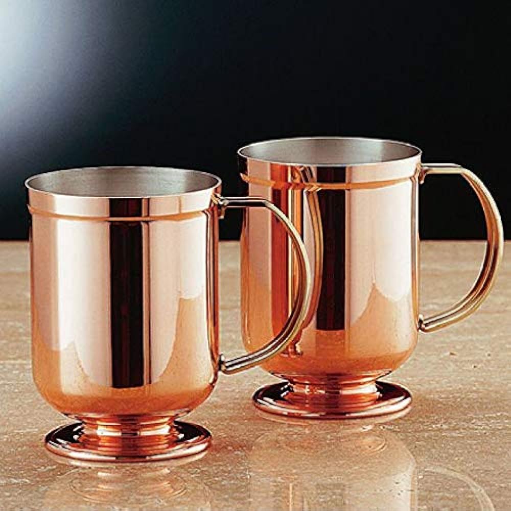 Shinkoukinzoku Mug Copper 400ml Refined Mug 2pcs S-1810 2pcs