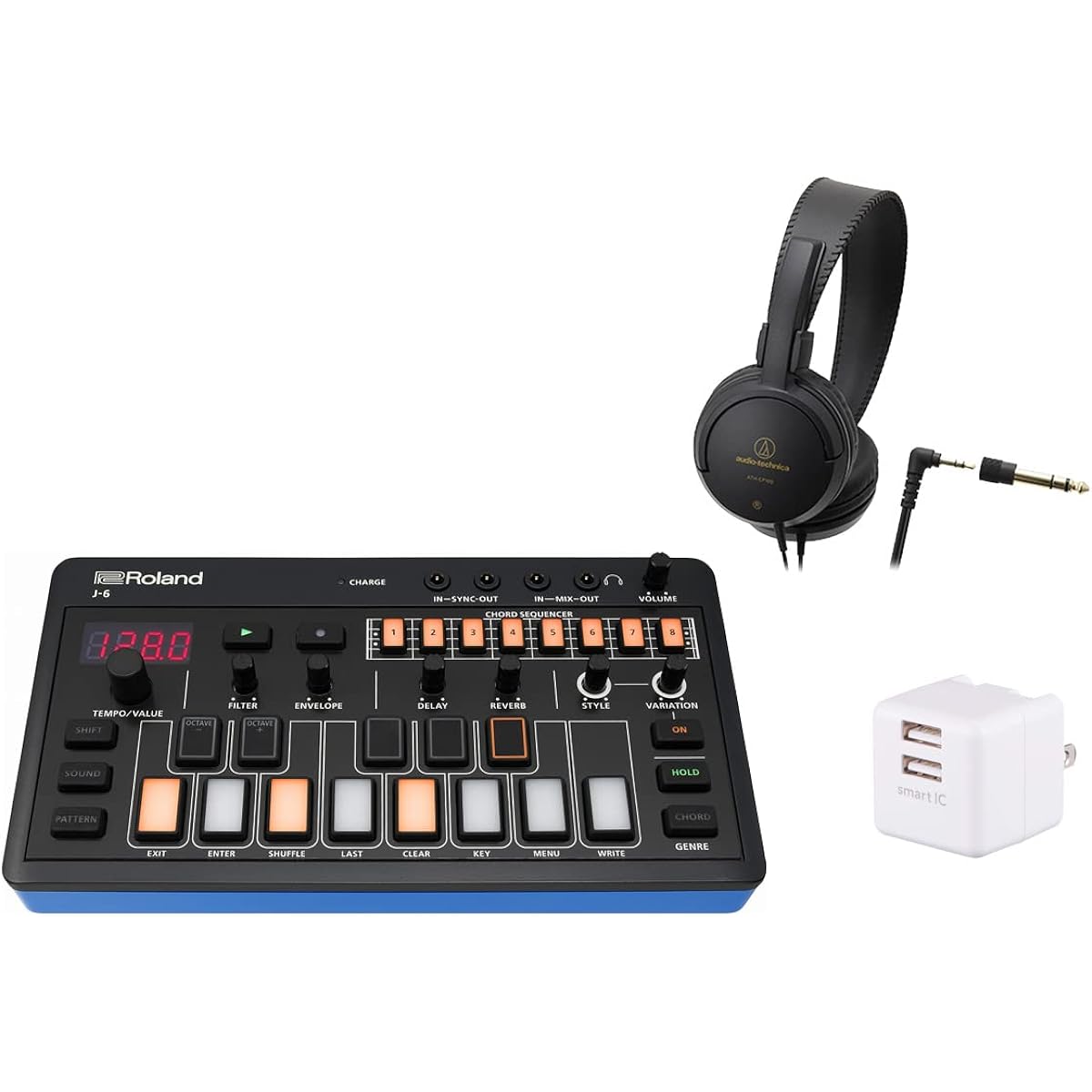 Roland Roland/AIRA Compact J-6 CHORD SYNTHESIZER [USB power adapter & headphone set! ]