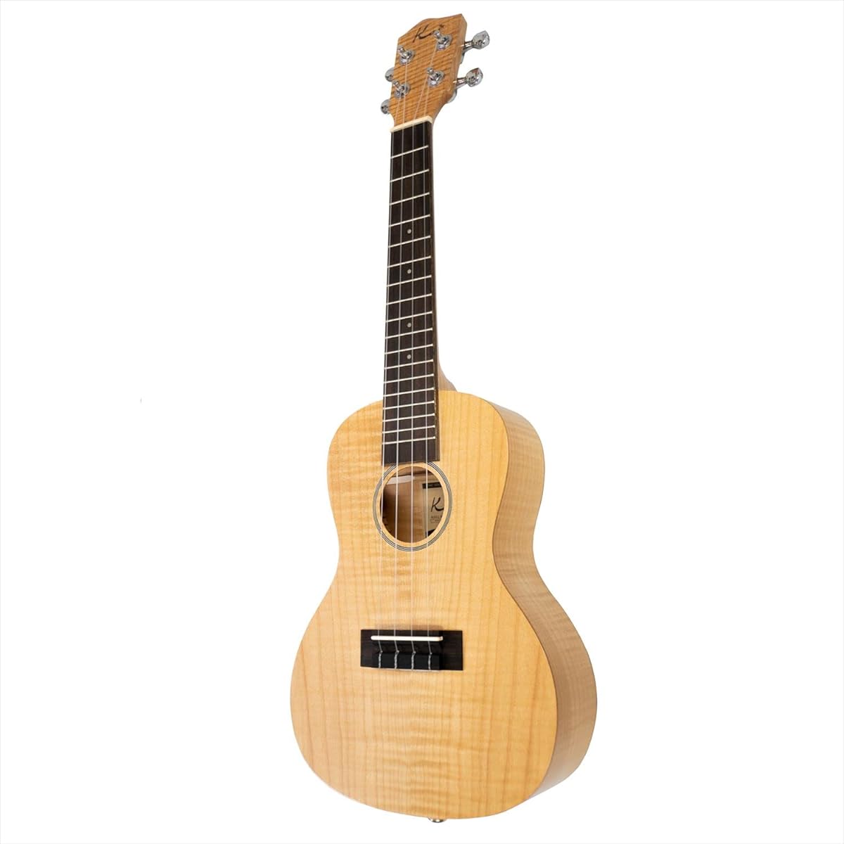 Inspected in Japan [Kai UKULELE] KCI-90 Concert Size Ukulele (Flame Maple Plywood with Case) Natural