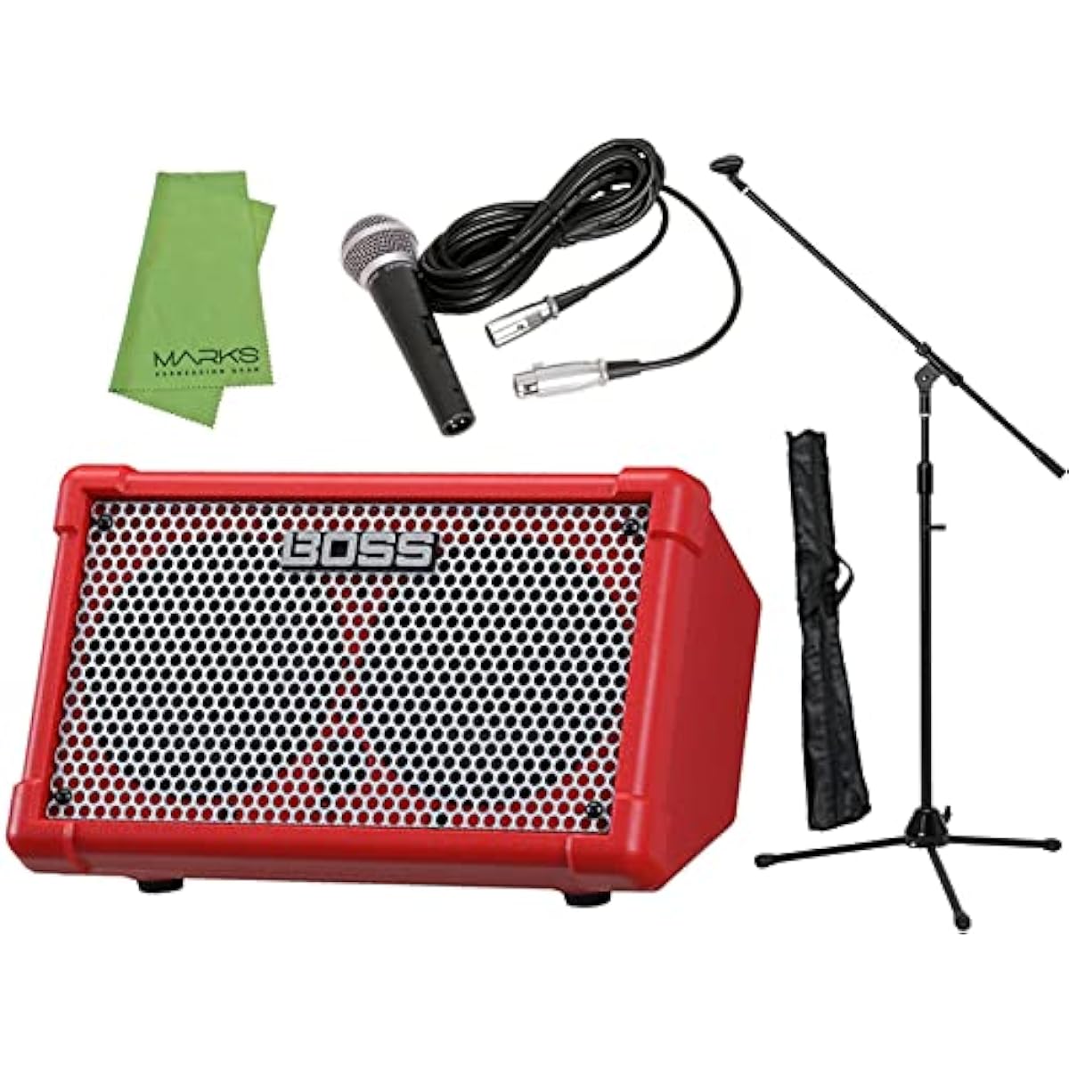[Vocal Set] BOSS CUBE STREET II RED [CUBE-ST2-R] Street Live Amplifier