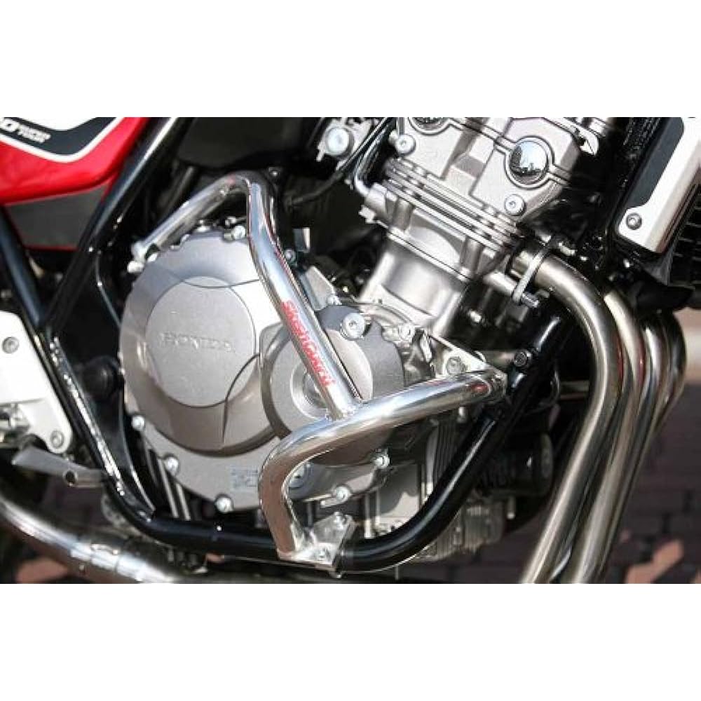 GOLD MEDAL Slash Guard with Subframe Aluminum Red CB400SF Revo[NC42](08-13) EBL-NC42 SGH12B-4 Engine Guard