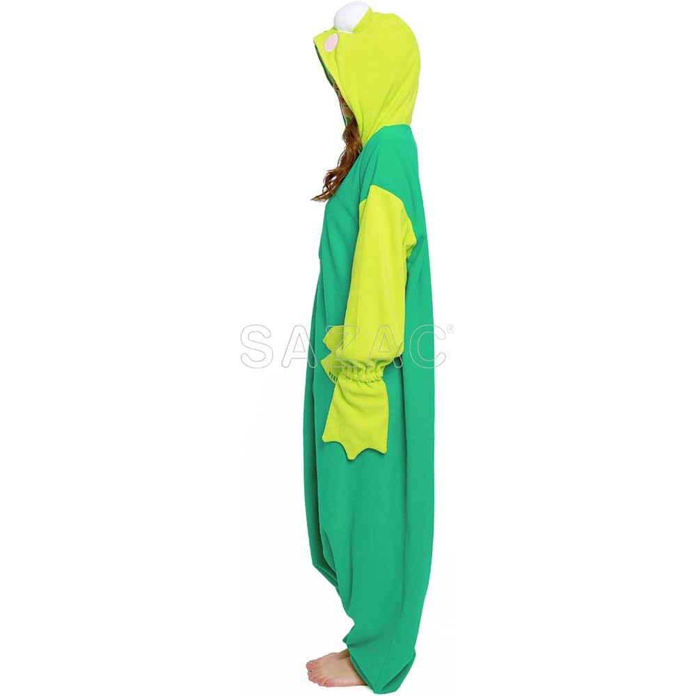 SAZAC Character Fleece Kigurumi One Size Fits Most Sanrio Kerokero Keroppi