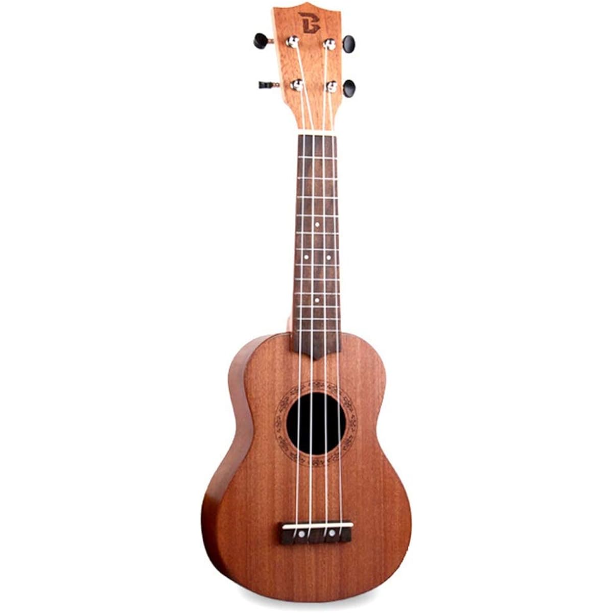 Ukulele Acoustic Ukulele for Beginners 4 Strings Sound Source Natural 21 Inch Entry Level Ukulele (Color: Natural, Size: 21 inches)