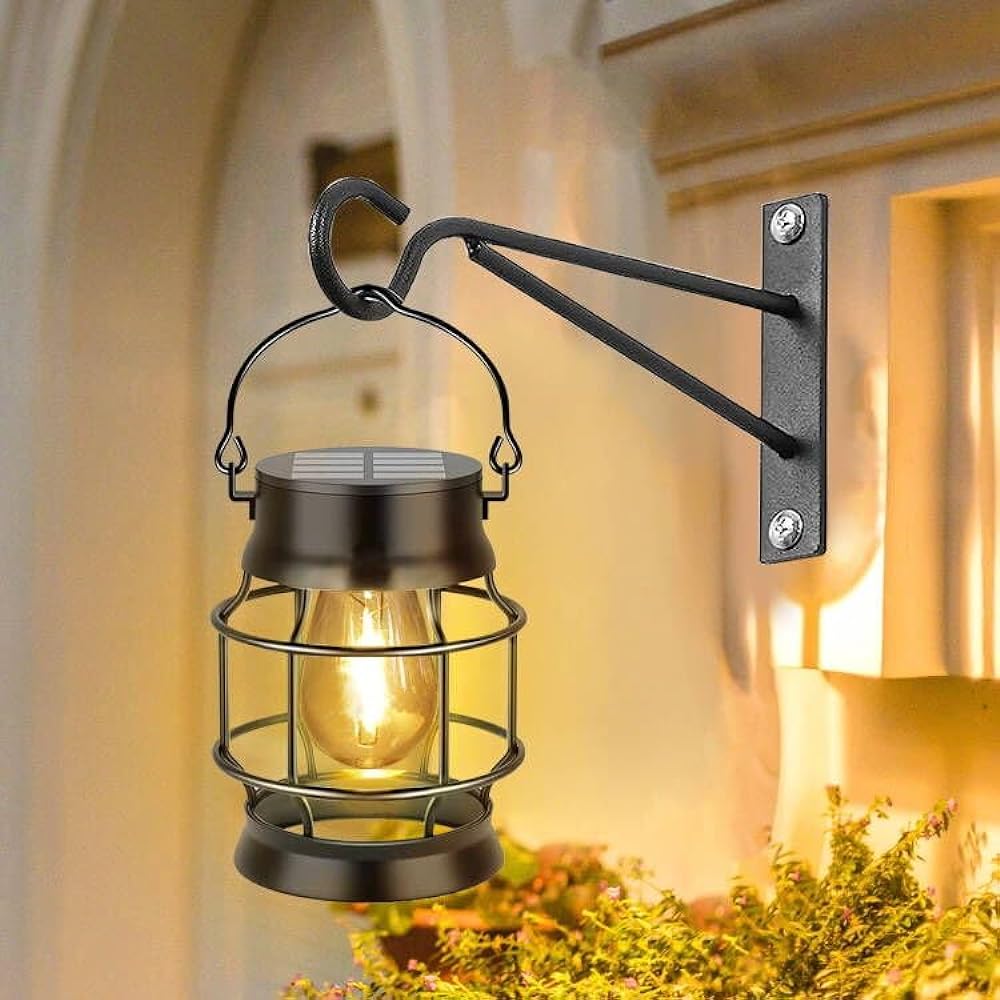 Outdoor solar light, solar lighting outdoor garden light garden light, long lighting, automatic on/off, IP65 waterproof, lightweight, camping, solo camping, BBQ, bellamping, night fishing, disaster prevention, power outage, emergency use (Set of 4)