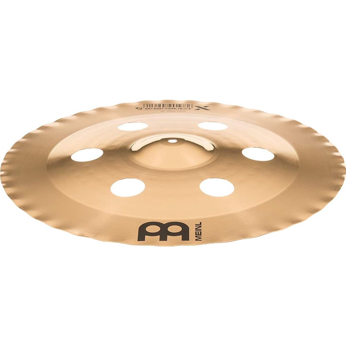 MEINL Cymbals Meinl Generation X Series China Crash Cymbal 19" China Crash GX-19CHC-B [Official Japanese Product]