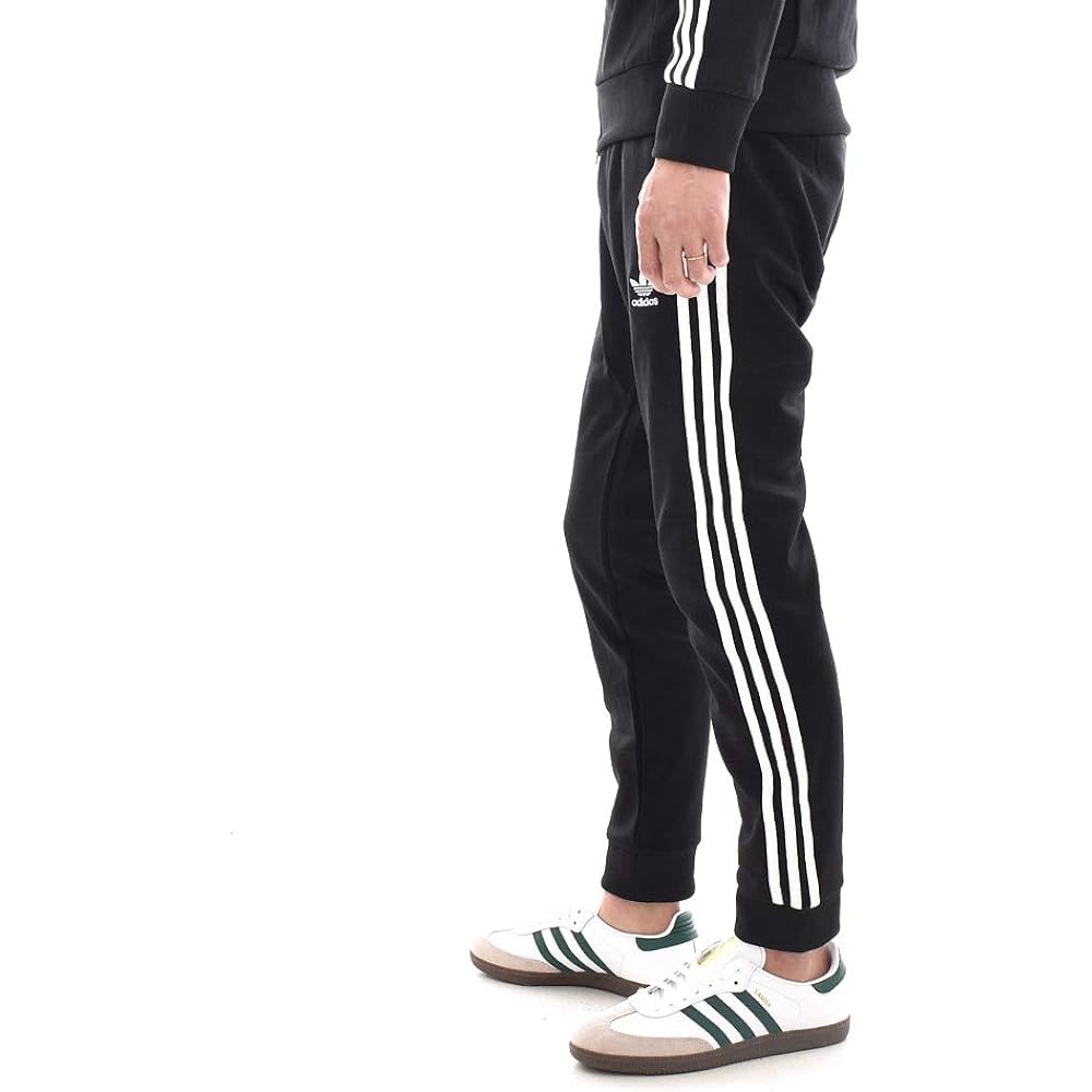 (Adidas) adidas Jersey Pants Men's Superstar Track Jersey Pants Originals Black/White