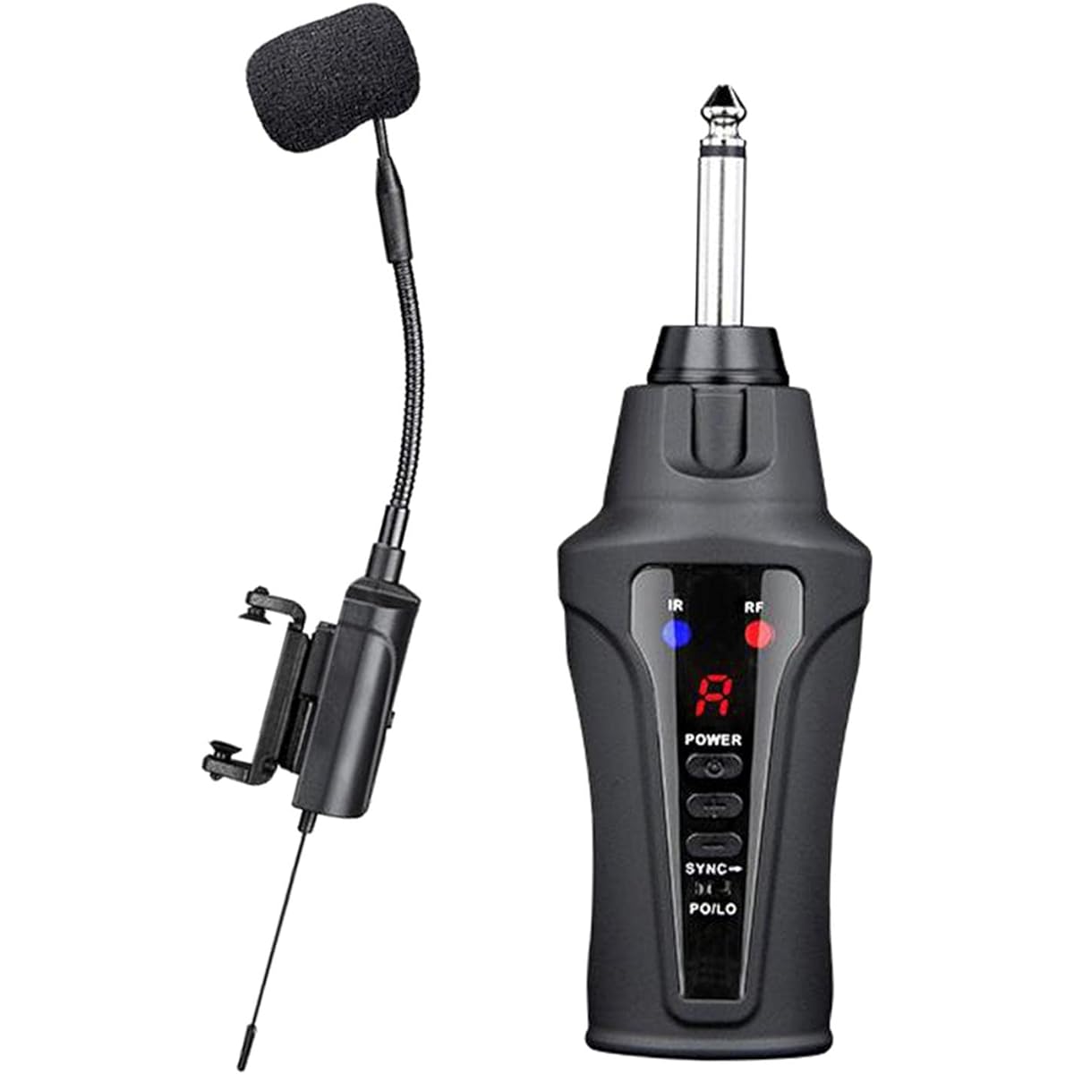 Gazechimp Professional UHF Violin Microphone Clip-on Cardioid Receiver Microphone Violin