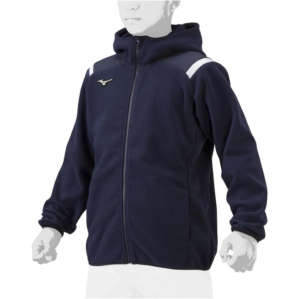 [Mizuno] Baseball Softball Junior Fleece Hoodie Easy to Move