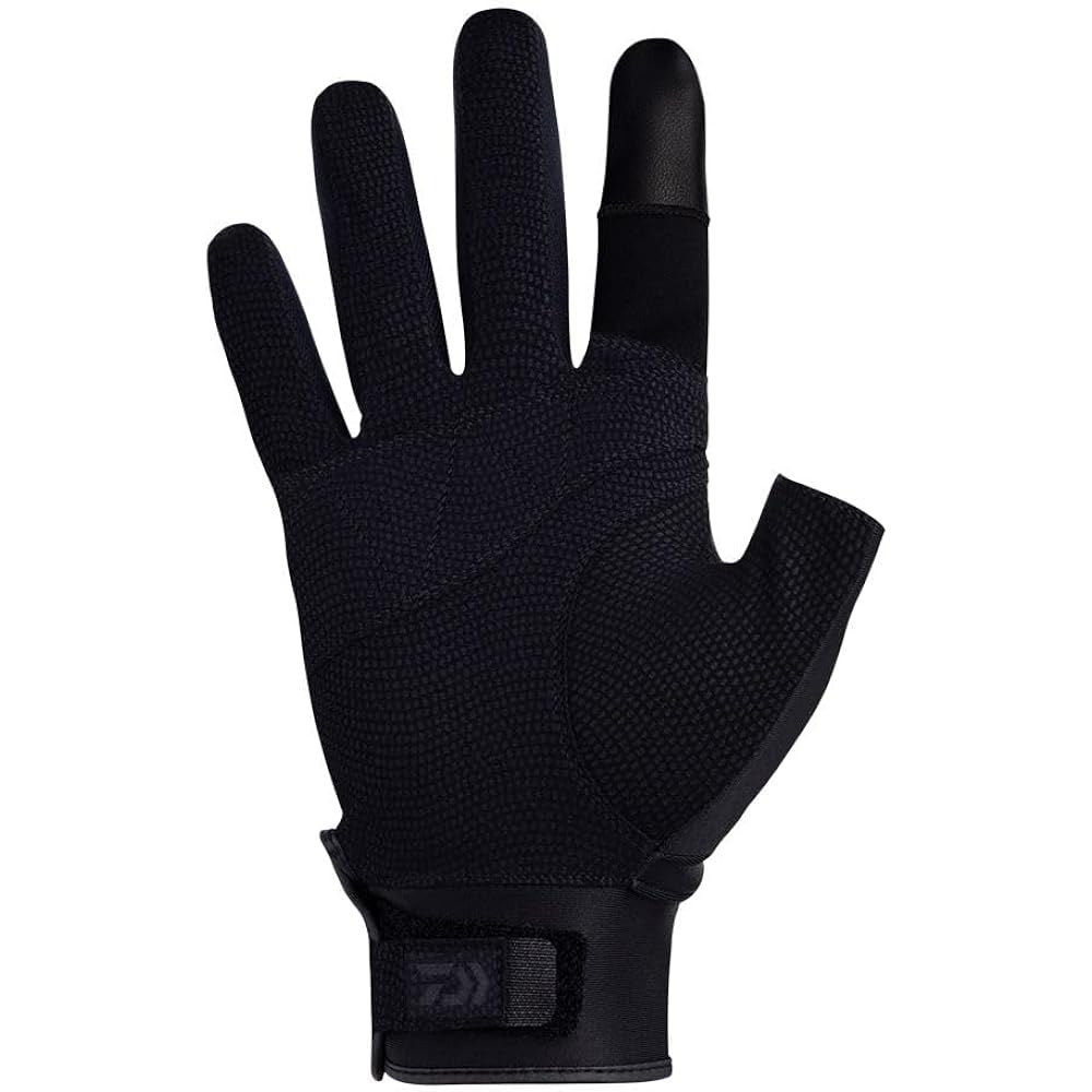 [Daiwa] Casting Gloves 2 Cut DG-3023W M~XL Various