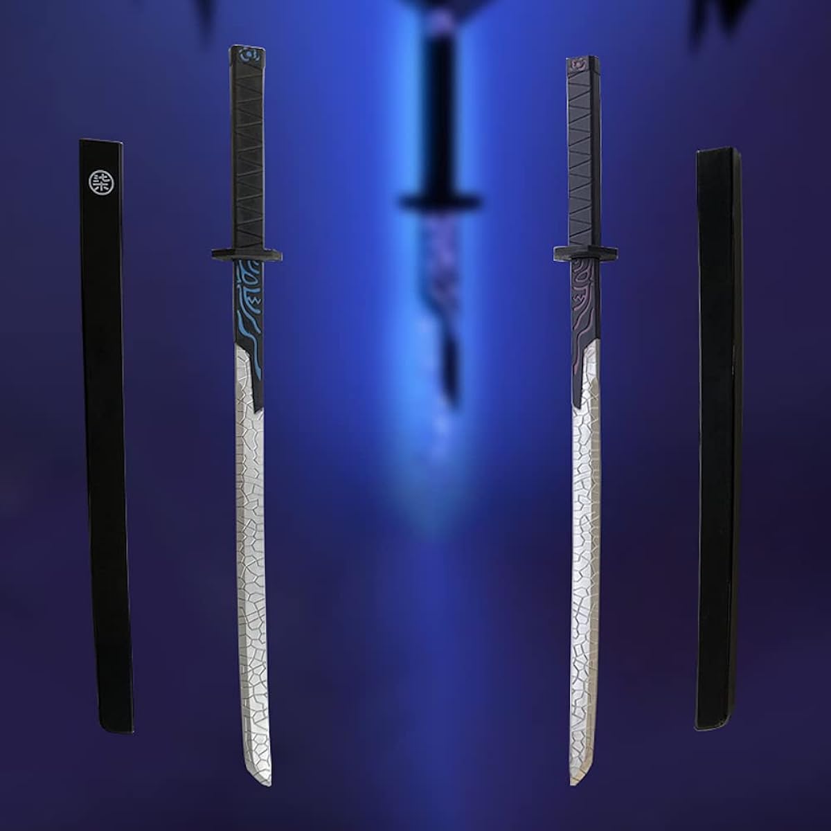 Halloween Anime Scissor Seven Cosplay PU Magic Sword Weapon Five Six Seven Killer Weapon Cosplay Anime Ninja Knife