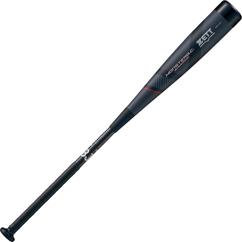 ZETT Soft Baseball FRP Bat Monster Black Cannon Made in Japan
