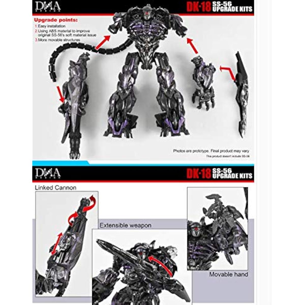 Upgrade Kits Upgrade Kit for DNA DK-18 SS56 [Parallel Import]
