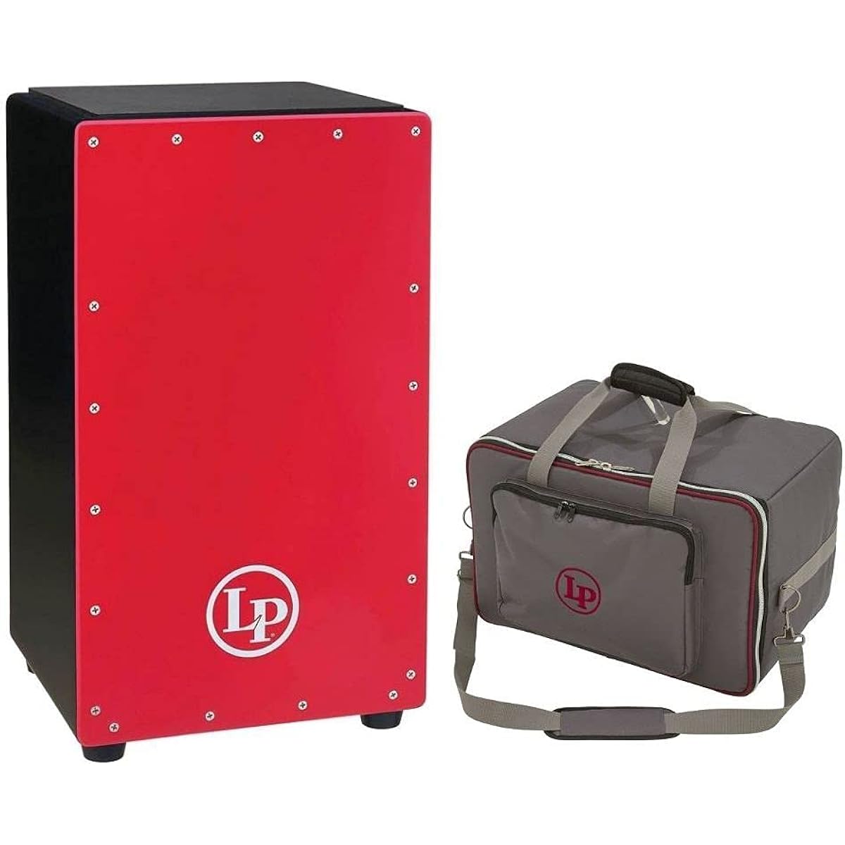 LP LP1425 DR PRISM CAJON RD Prism Cajon Red LP524-UT with case
