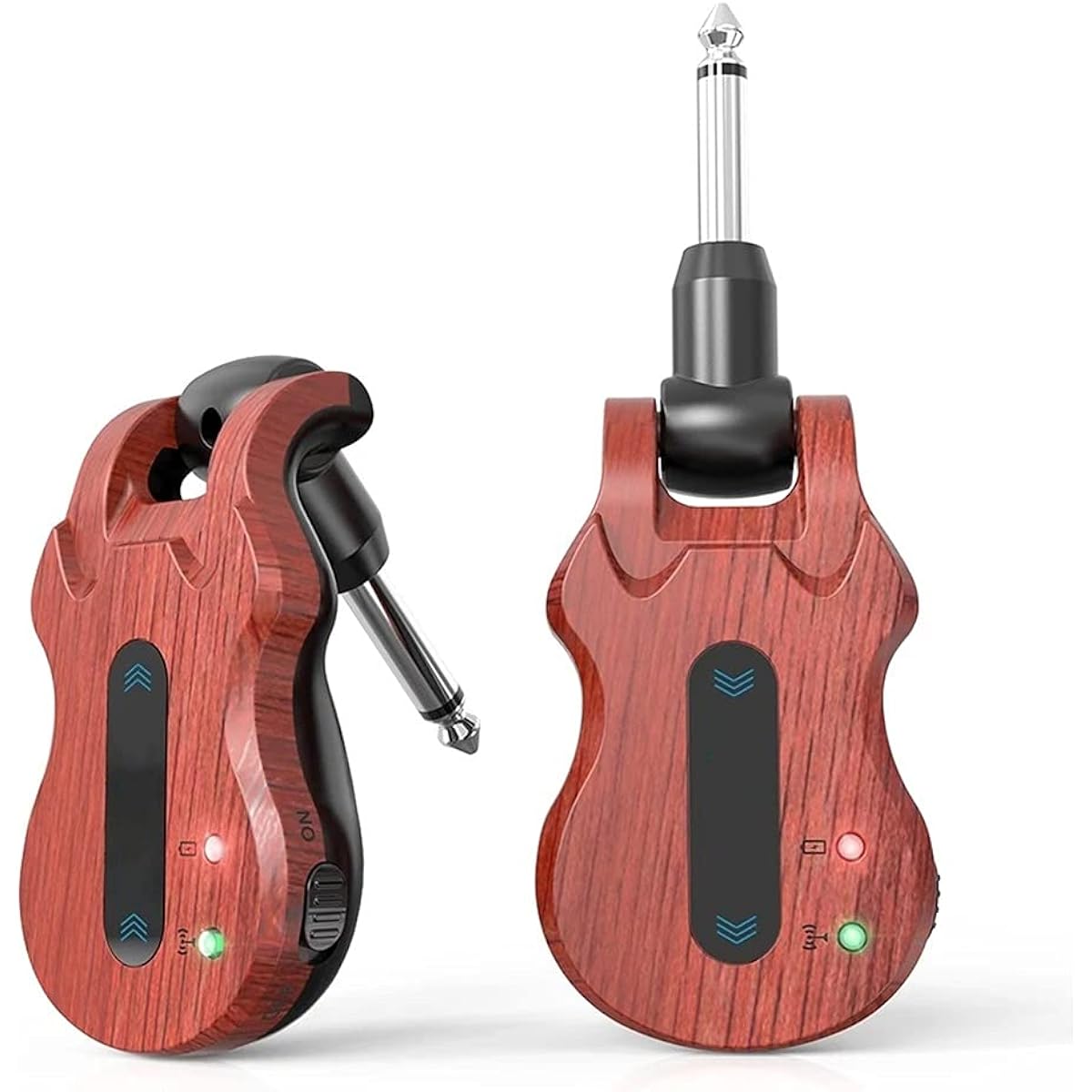 Wireless Guitar System 5.8GHz wireless guitar system Built-in rechargeable battery 300ft transmission range