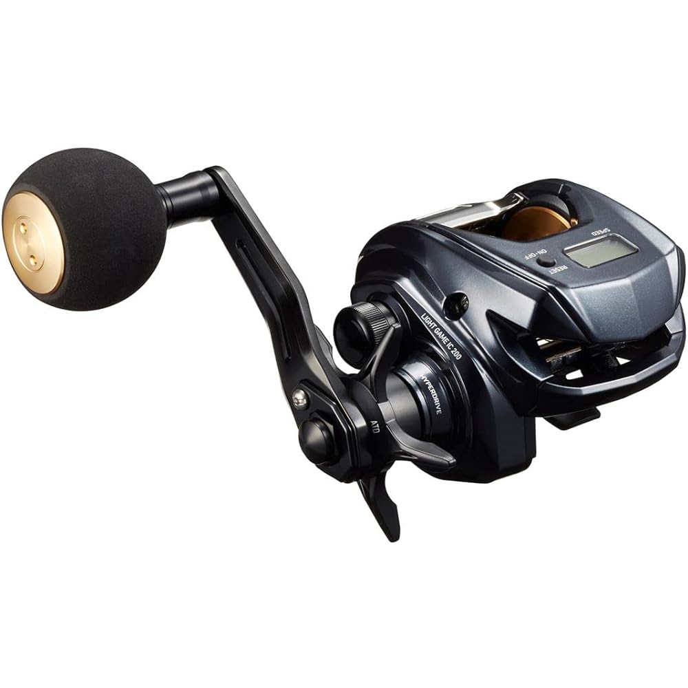 DAIWA Double Axis Reel with Counter Light Game IC 150-DH/150/200 Right/Left Handle (2022 Model)
