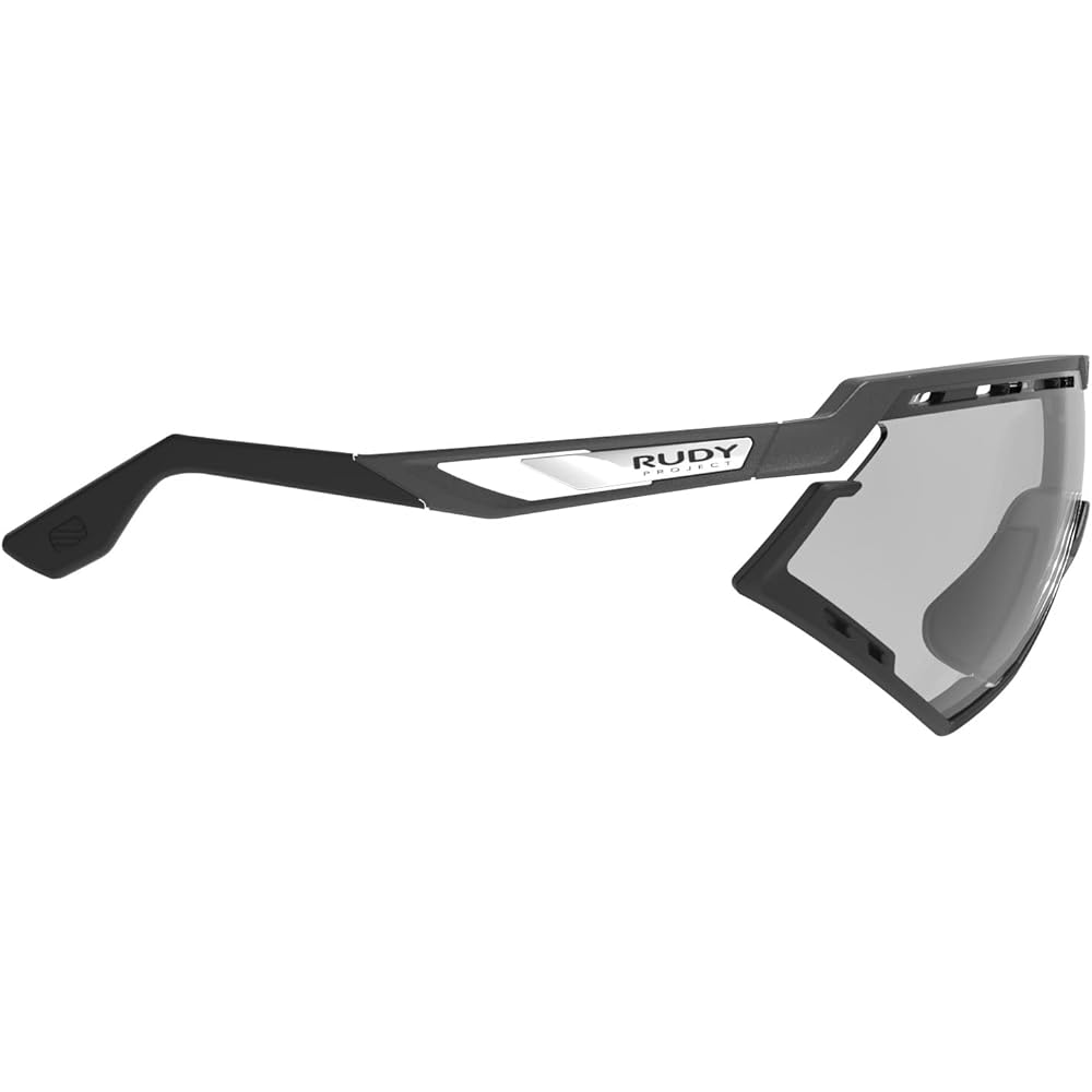 RUDYPROJECT Sports Sunglasses DEFENDER G-BLACK Frame Impact X2 Dimmable Black Lens SP527393-0000