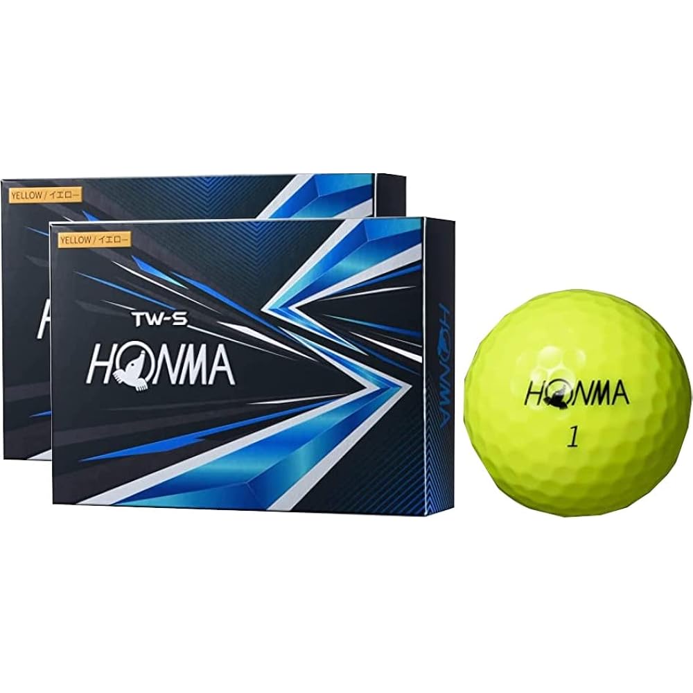 [2 Dozen] Honma Golf Honma Golf Balls 2021 Model TW-S TW S with bonus