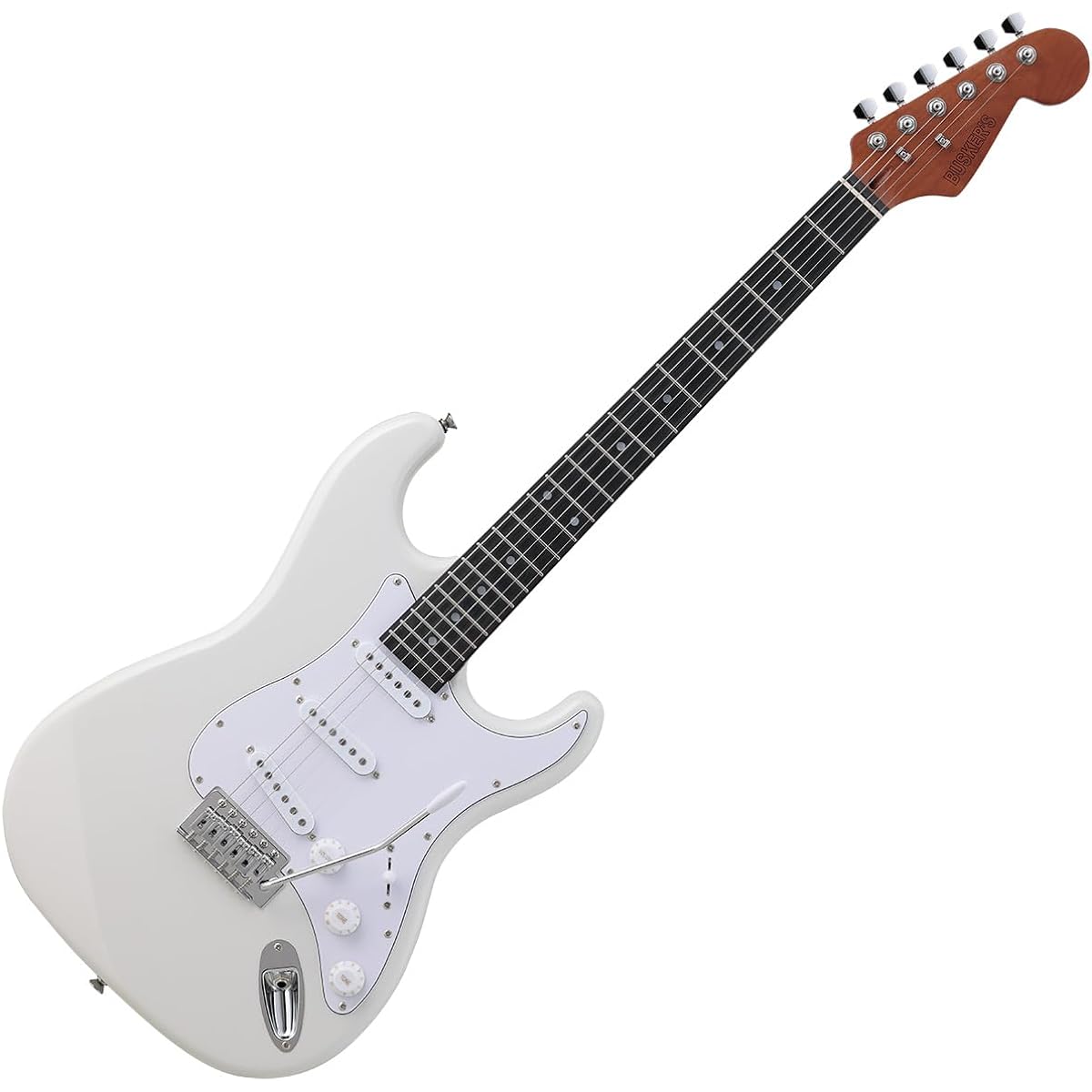 BUSKER'S BST-Standard GWT Stratocaster Roasted Maple Neck Round Edge Frets Electric Guitar Buskers