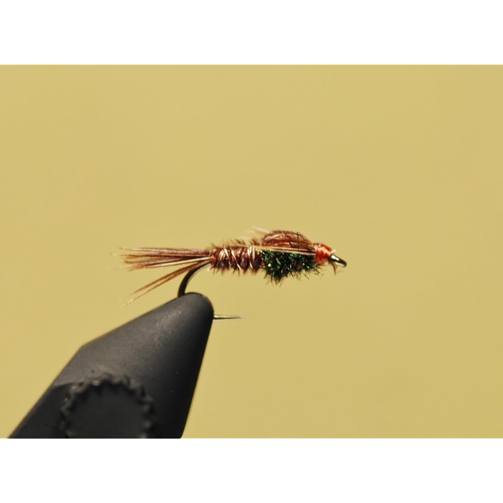 Complete fly set from the fly shop: Yamame trout, char, and nymph No. 14 SP1 selected by fishing guides, 10 pieces