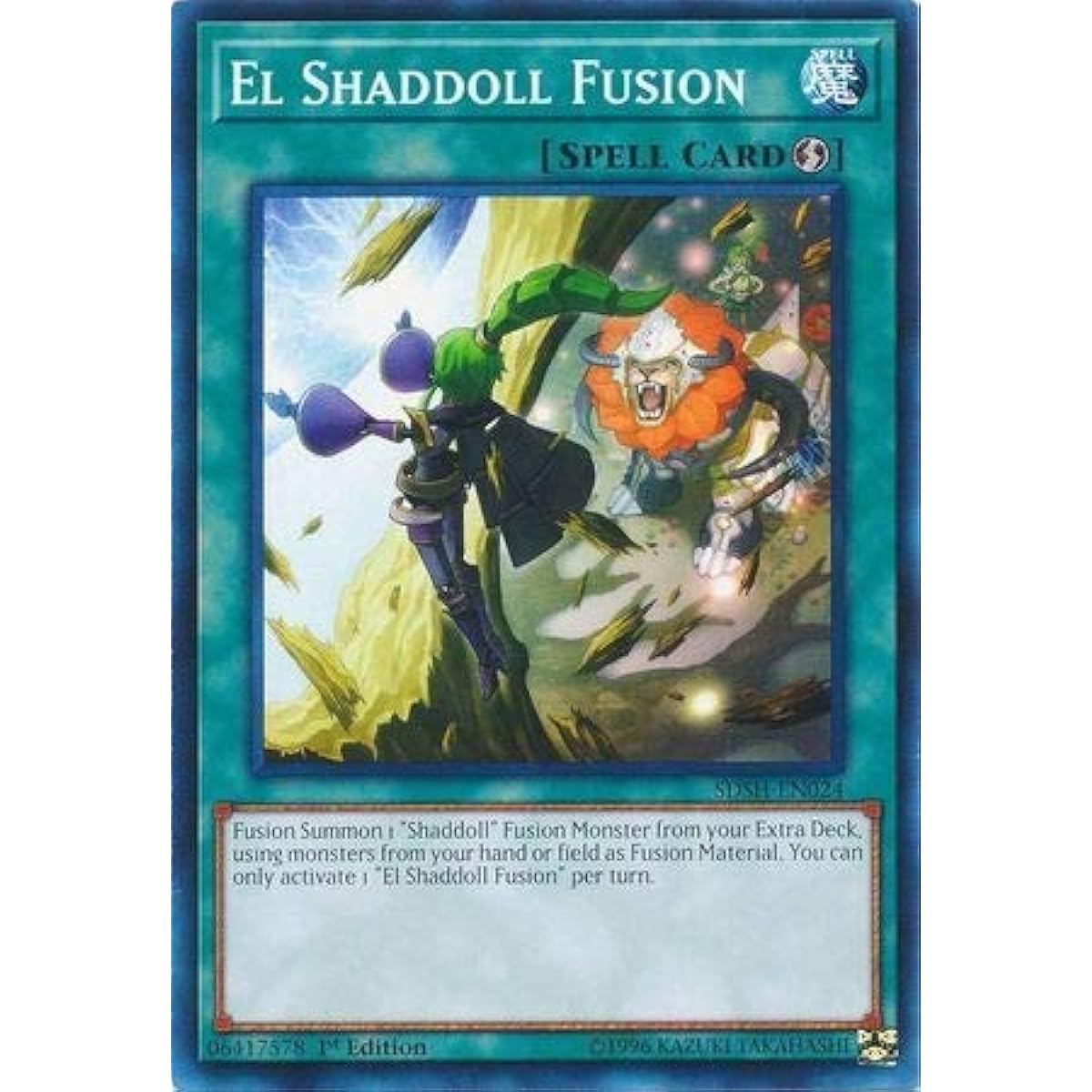 El Shaddoll Fusion SDSH-EN024 Common First Edition