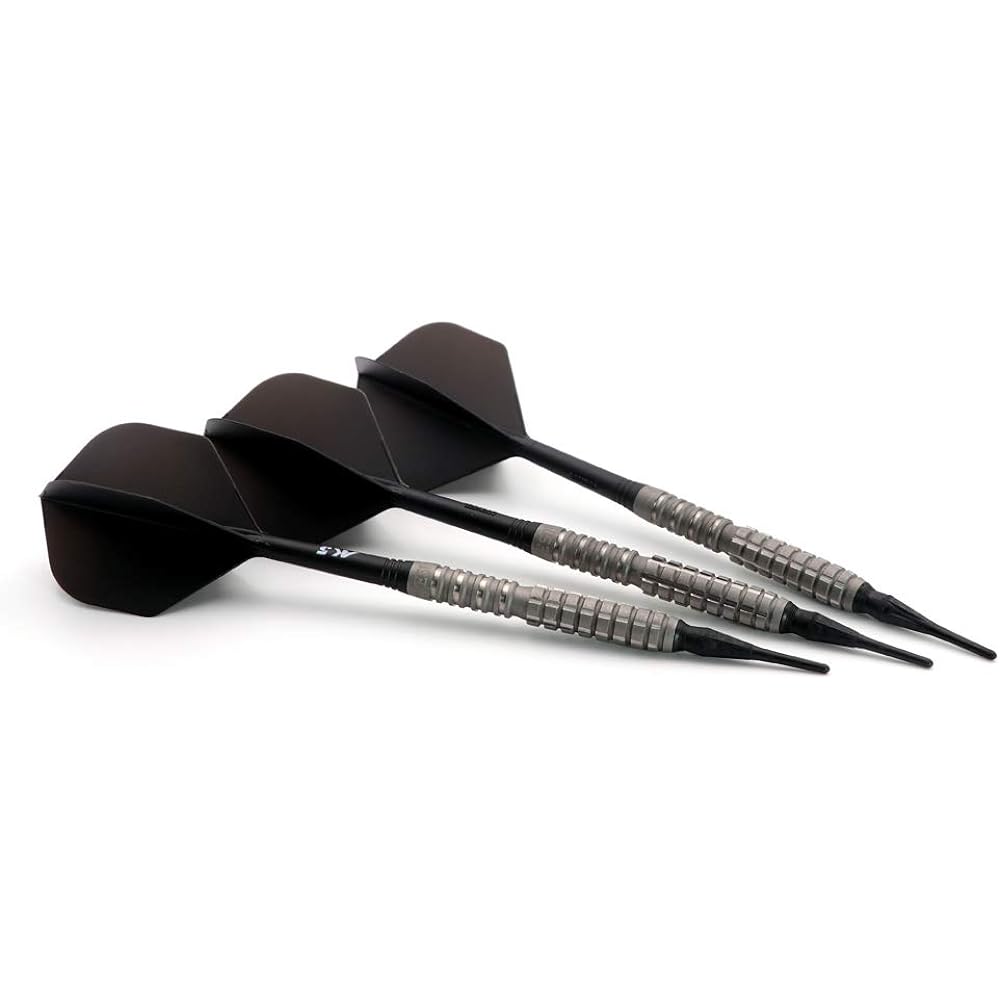 CUESOUL DAZZLING, 20g Frosted Surface Barrel, 90% Tungsten Dart Set Soft tip Darts (DZR0220)