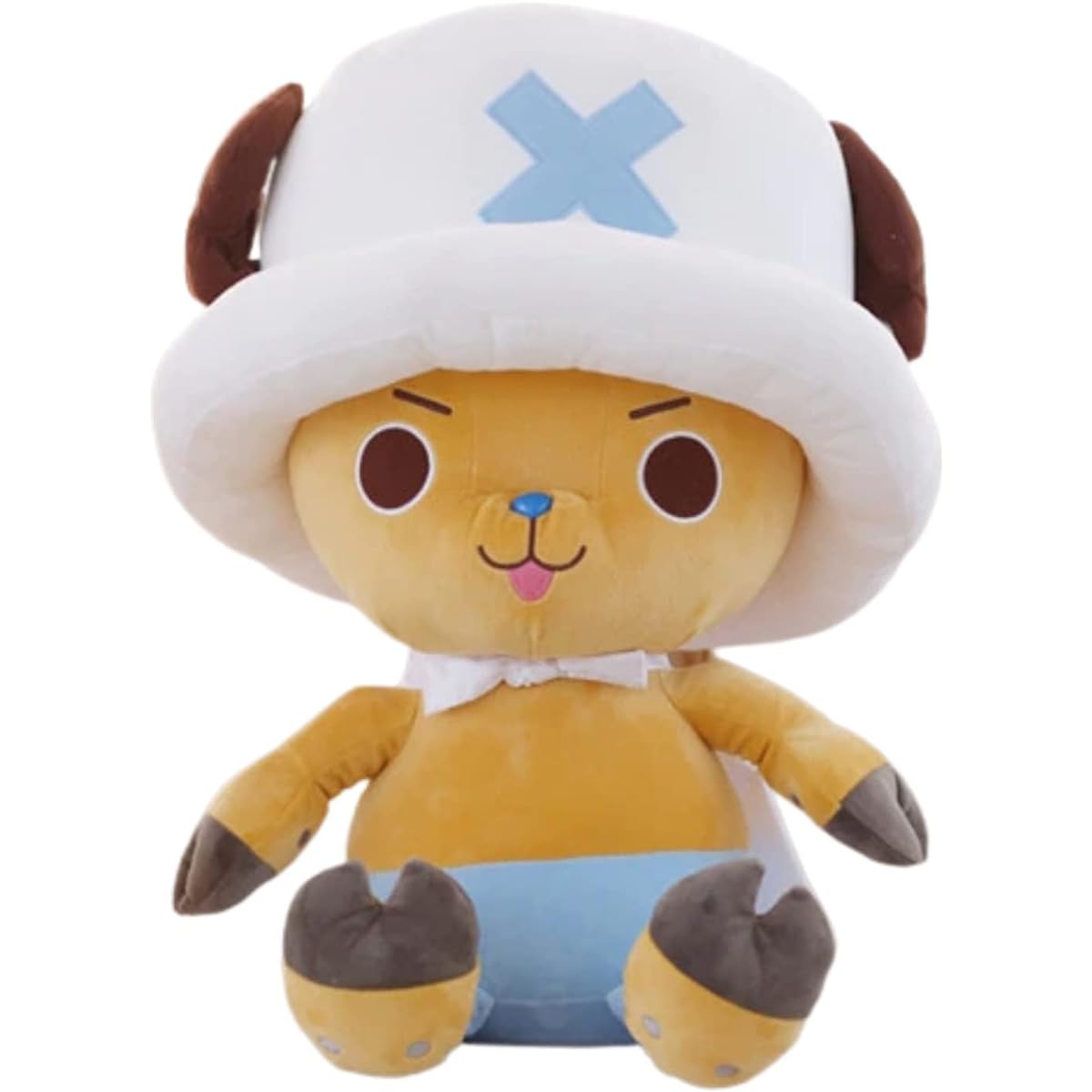 Tony Tony Chopper Plush Toy - Fluffy Toy Super Soft Doll Japanese Anime - Animal Toys Great Christmas & Birthday Gift, White, 60cm