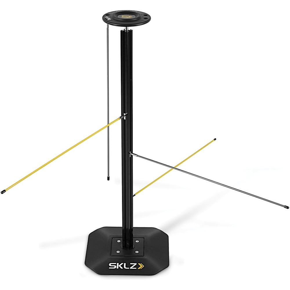 SKLZ Training Equipment Dribble Stick Black Basketball Heavy Base with 4 Adjustable Dribbling Arms Height 91cm [Regular Japanese Import Product] 801