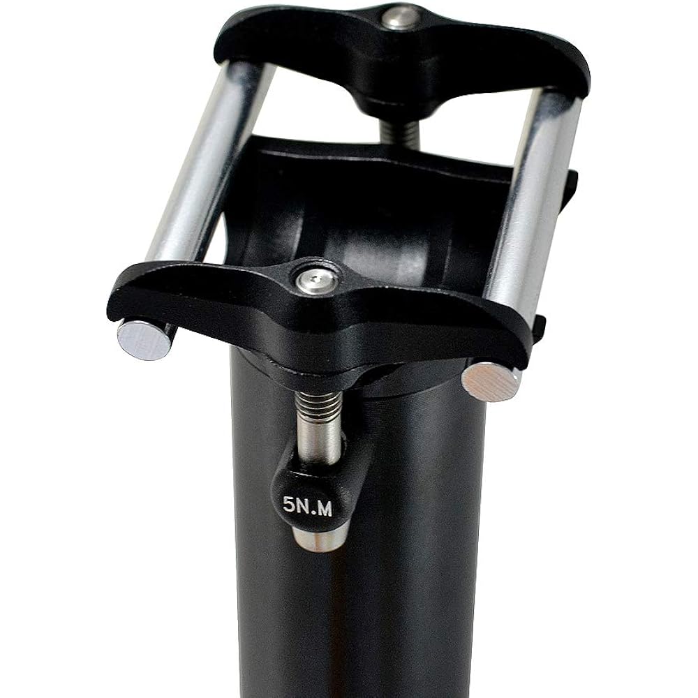 KCNC LITE WING 7075 Aluminum 34.9x550mm Seatpost , Black, SP8-349-566 , SK2041