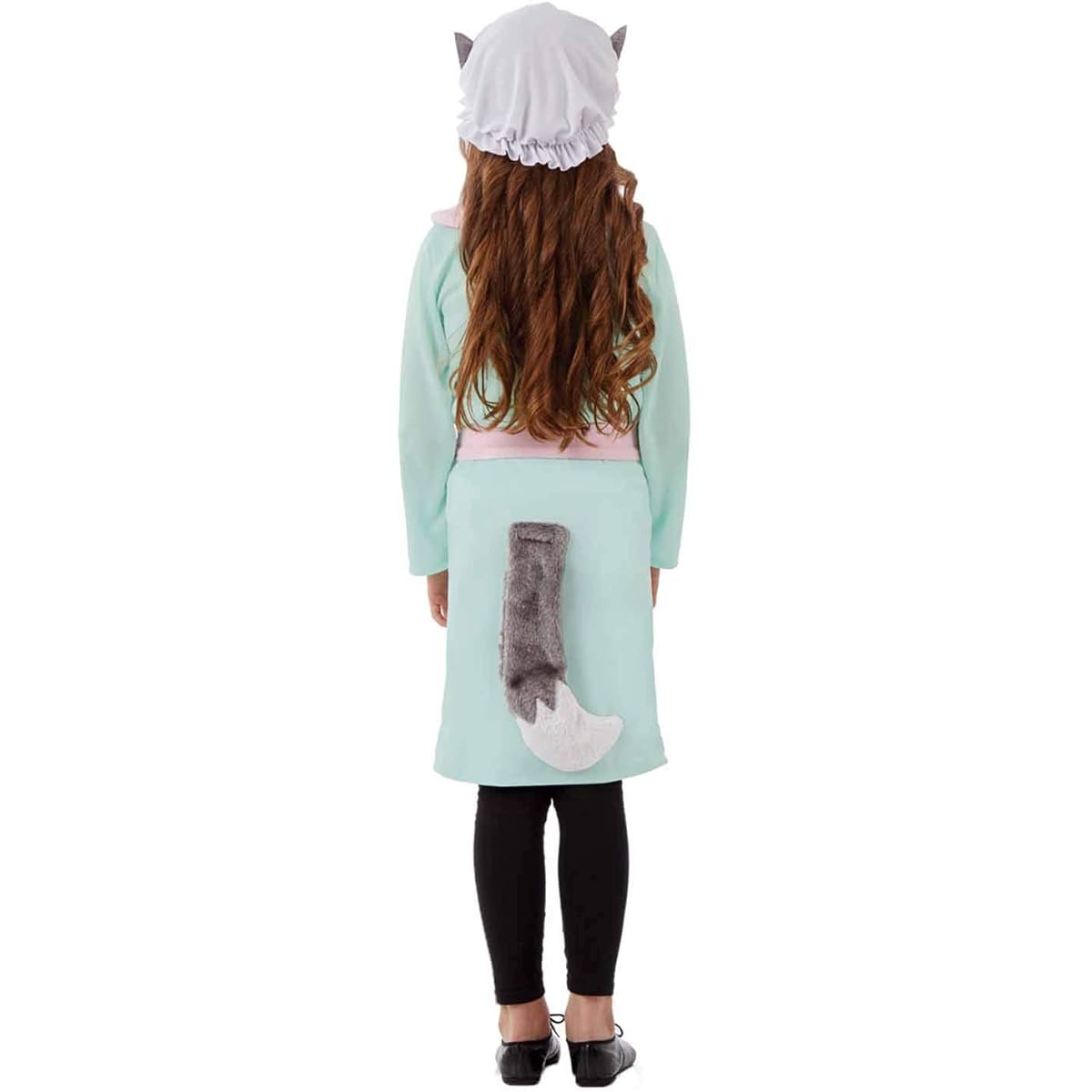 Kids Little Red Riding Hood Costume Grandma Wolf Fairy Tale Character