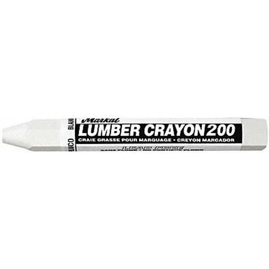 #200 Lumber Crayon Color: White (Part# 80350)