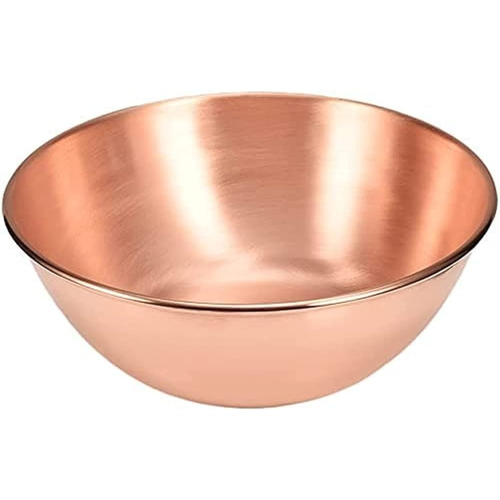 Copper bowl 99.9% pure copper mixing bowl Copper bowl Salad bowl Copper tableware