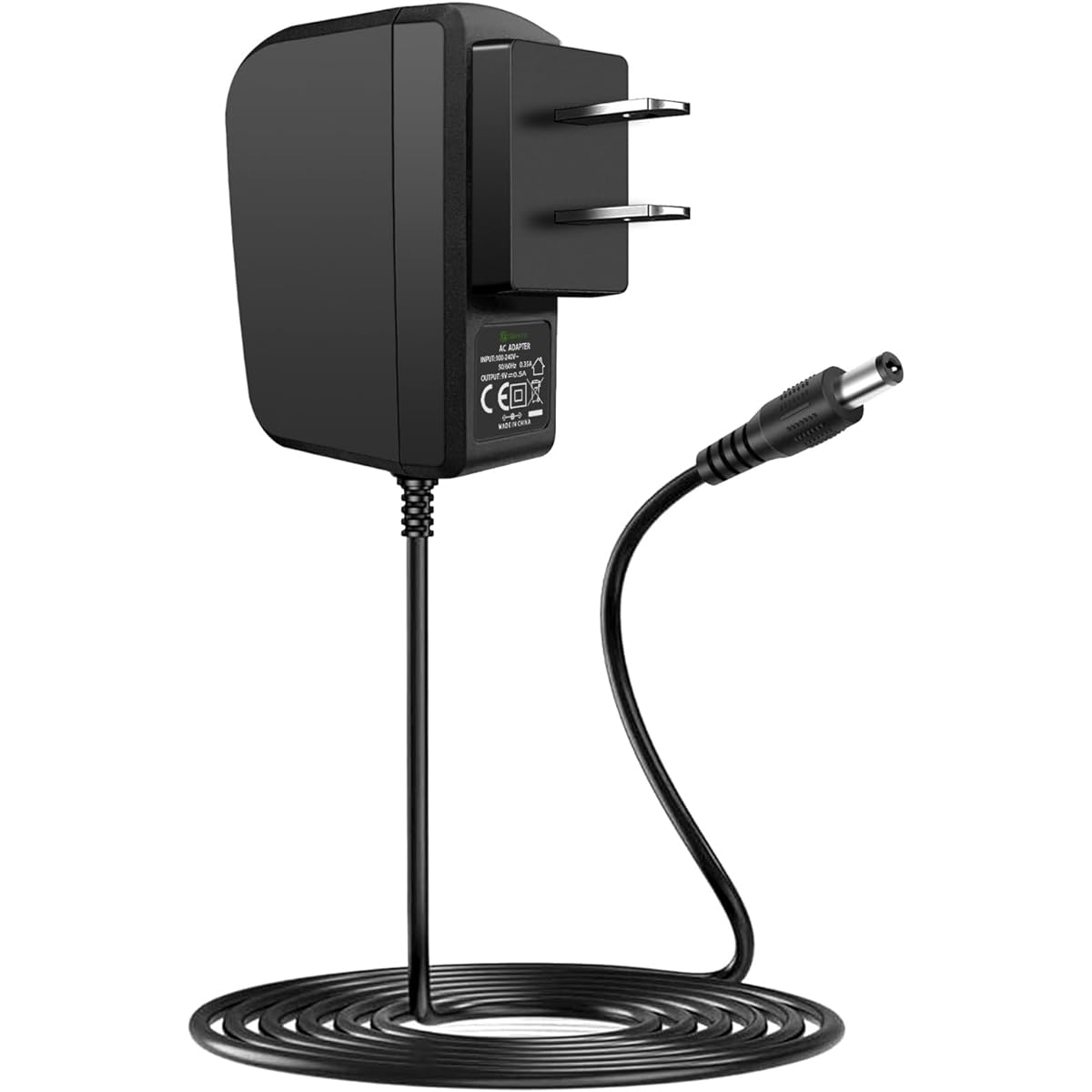 Gonine DC 9V 500mA Power Cord 9 Volt for Casio Keyboard AD-5 AD-5MU AD-5MR Power Supply Charger for Boss Guitar Effect Pedal AC-DC Adapter Center Negative