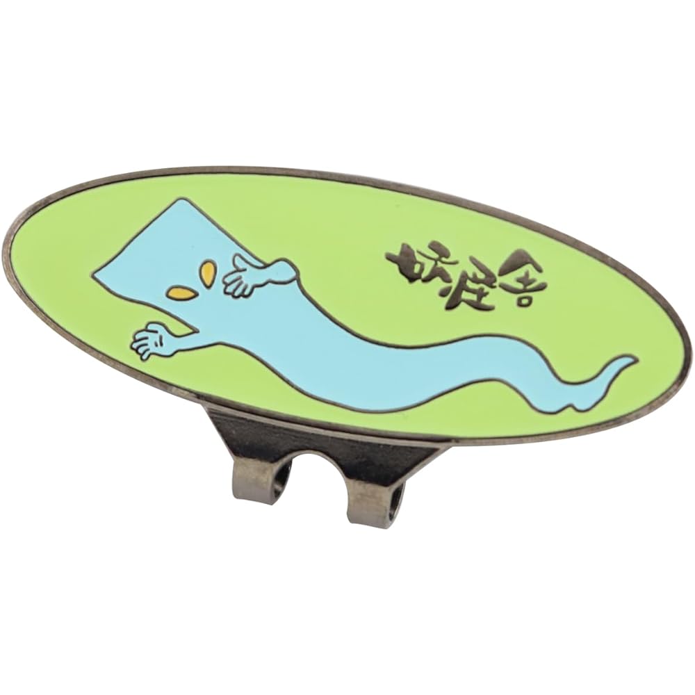 GeGeGe no Kitaro Magical Golf Marker & Clip Set Ittan Momen & Neko Musume