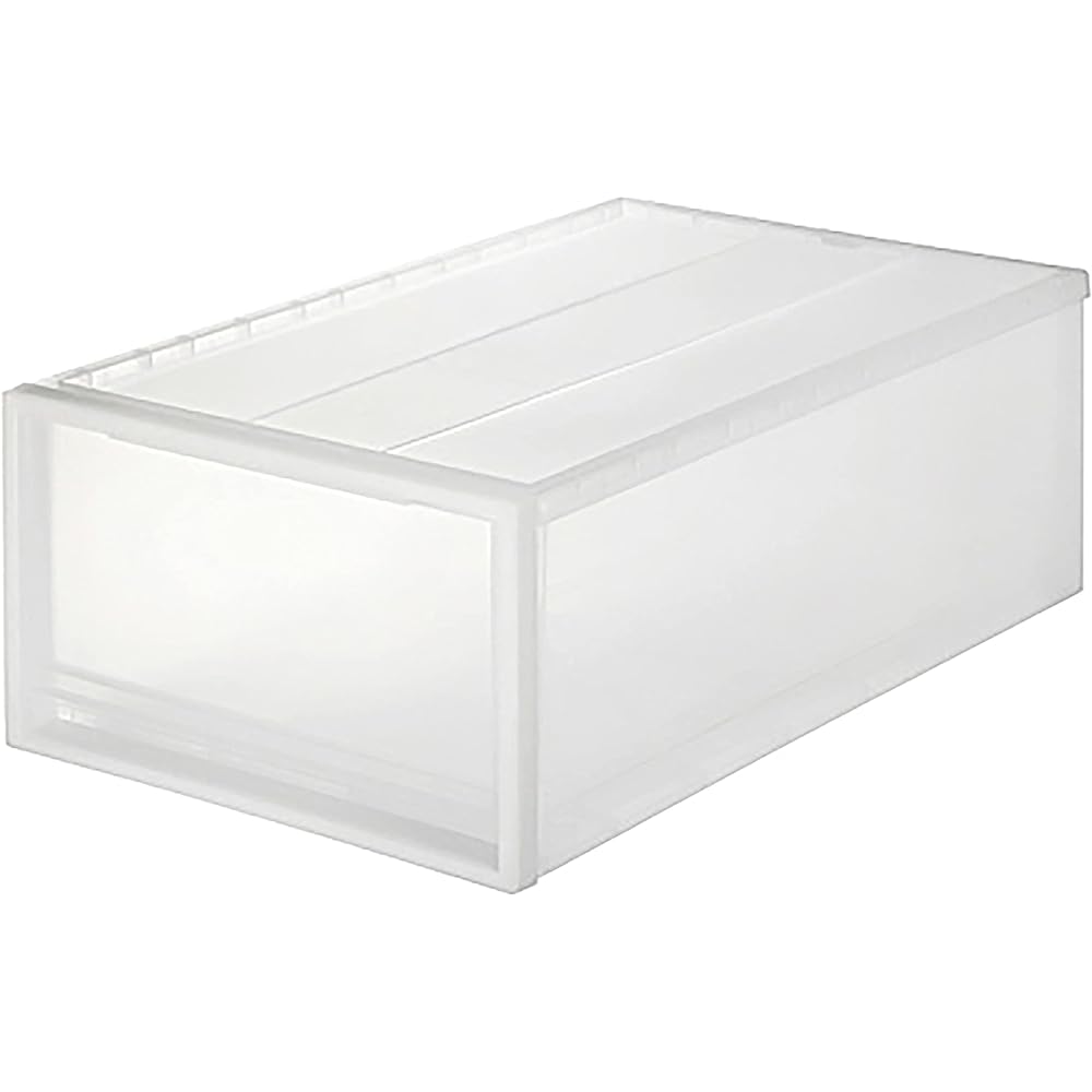 MUJI Polypropylene Costume Case Depth Width 40 x Depth 65 x Height 30 cm Pull-out Type Set of 2 12521464